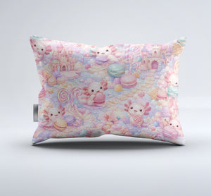 Sweet Kawaii Axolotl Duvet Cover Set - Print 10
