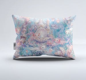 Dreamy Axolotl Fantasy Duvet Cover Set - Print 28