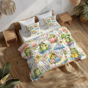Dreamy Frog Fantasy Duvet Cover Set - Print 20