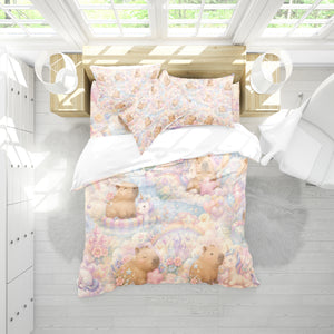 Capybara Duvet Cover Set - Print 65