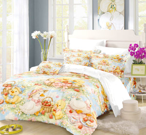 Duck & Goose Duvet Cover Set - Print 6