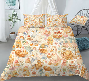 Duck & Goose Duvet Cover Set - Print 15