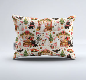 Cute Spooky Christmas Duvet Cover Set - Print 4