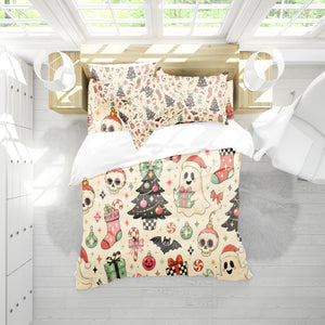 Spooky Christmas Duvet Cover Set - Print 5