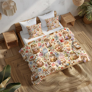 Cute Otter Duvet Cover Set - Print 26