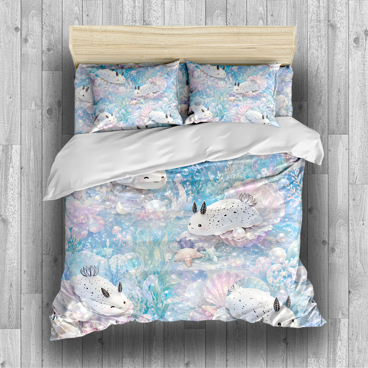 Sea Bunny Duvet Cover Set