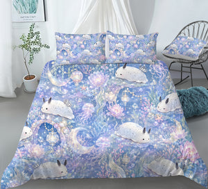Sea Bunny Duvet Cover Set - Print 9