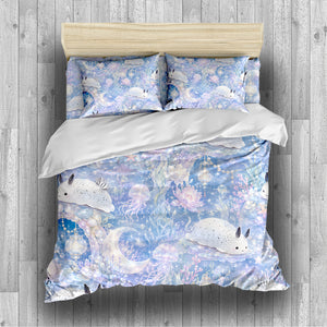 Sea Bunny Duvet Cover Set - Print 7