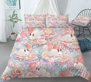 Sea Bunny Duvet Cover Set - Print 15