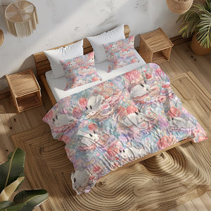 Sea Bunny Duvet Cover Set - Print 14