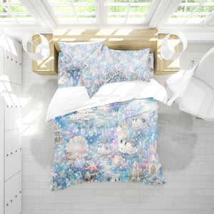 Sea Bunny Duvet Cover Set - Print 23