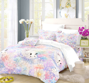 Sea Bunny Duvet Cover Set - Print 30