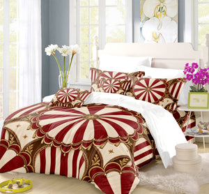 Circus Carnival Duvet Cover Set - Print 6