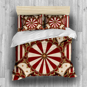 Circus Carnival Duvet Cover Set - Print 1