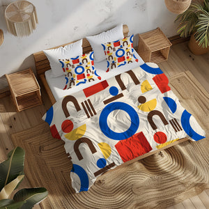 Circus Carnival Duvet Cover Set - Print 14