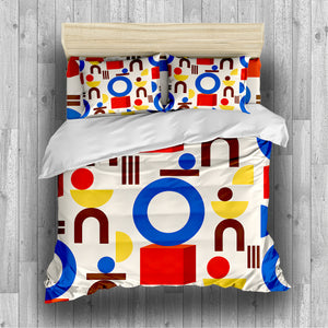 Circus Carnival Duvet Cover Set - Print 13