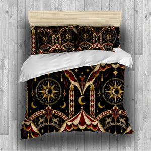 Circus Carnival Duvet Cover Set - Print 31