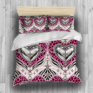 McBling Duvet Cover Set - Print 1