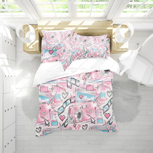 McBling Duvet Cover Set - Print 17