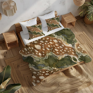 Deer Aesthetic Duvet Cover Set - Print 14