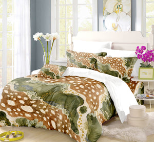 Deer Aesthetic Duvet Cover Set - Print 18