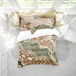 Deer Aesthetic Duvet Cover Set - Print 17