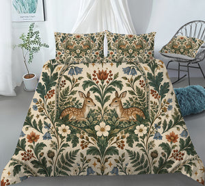 Deer Aesthetic Duvet Cover Set - Print 27