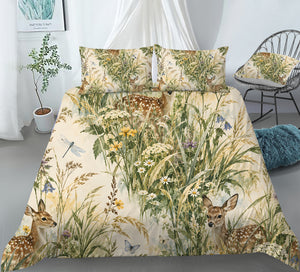 Deer Aesthetic Duvet Cover Set - Print 33