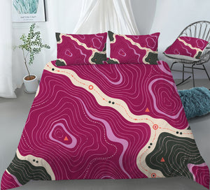 Sapphic Trail Utility Duvet Cover Set - Print 15