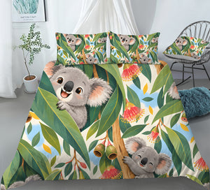 Koala Adventure Club Duvet Cover Set - Print 3