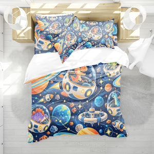 Dinosaur Discovery Room Duvet Cover Set - Print 5