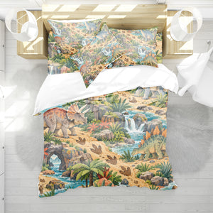 Dinosaur Discovery Room Duvet Cover Set - Print 29