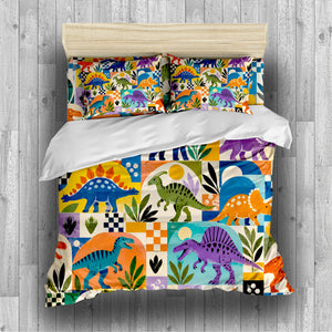 Dinosaur Discovery Room Duvet Cover Set - Print 31