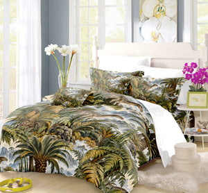 Mesozoic Fern Conservatory Duvet Cover Set - Print 6