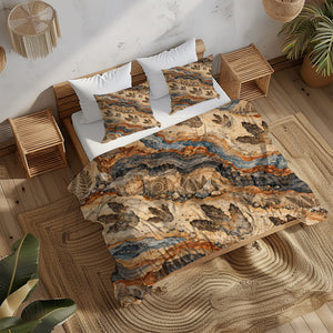 Mesozoic Fern Conservatory Duvet Cover Set - Print 20