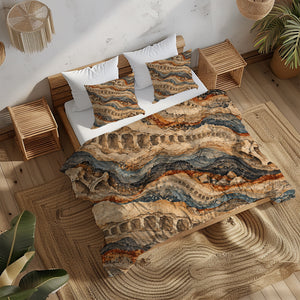 Mesozoic Fern Conservatory Duvet Cover Set - Print 26