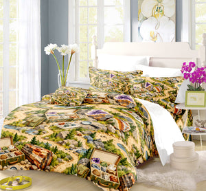 Junior Rockhound Field Camp Duvet Cover Set - Print 6