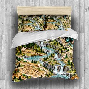 Treasure Quest Adventure Room Duvet Cover Set - Print 7