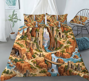 Treasure Quest Adventure Room Duvet Cover Set - Print 15