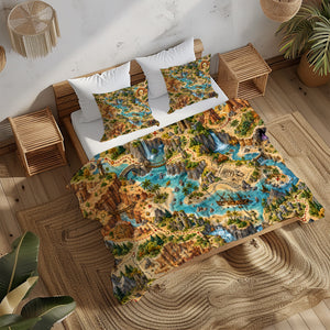 Treasure Quest Adventure Room Duvet Cover Set - Print 26