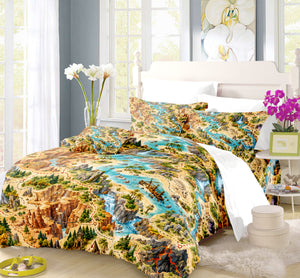 Treasure Quest Adventure Room Duvet Cover Set - Print 30