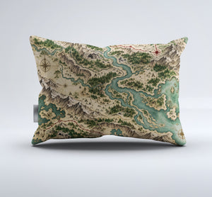 Modern Wayfinder Topography Duvet Cover Set - Print 16