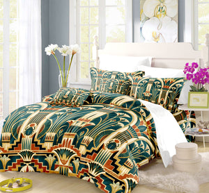 Ancient Egypt Revival Duvet Cover Set - Print 12