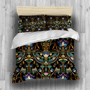 Ancient Egypt Revival Duvet Cover Set - Print 13