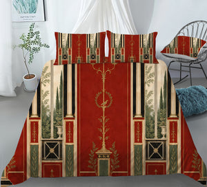 Ancient Rome Mosaic Duvet Cover Set - Print 9