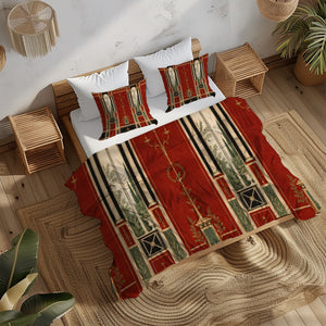 Ancient Rome Mosaic Duvet Cover Set - Print 8