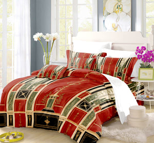 Ancient Rome Mosaic Duvet Cover Set - Print 12