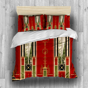 Ancient Rome Mosaic Duvet Cover Set - Print 7