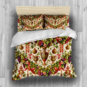 Ancient Rome Mosaic Duvet Cover Set - Print 25