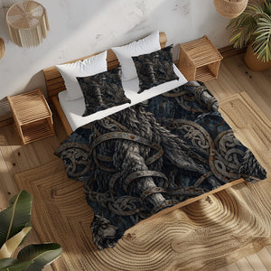 Norse Mythology Home Duvet Cover Set - Print 2